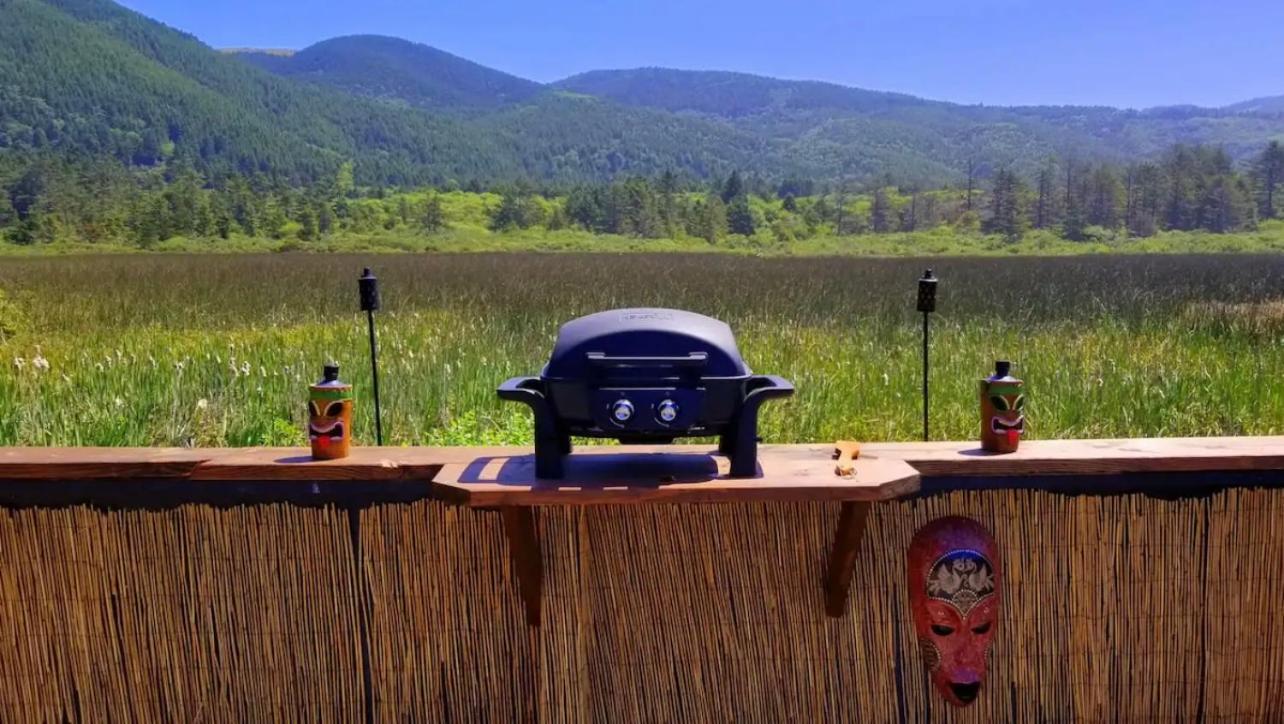 Tiki Escape W/ Amazing Mountain And Marsh Backdrop Villa ร็อคอเวย์บีช ภายนอก รูปภาพ